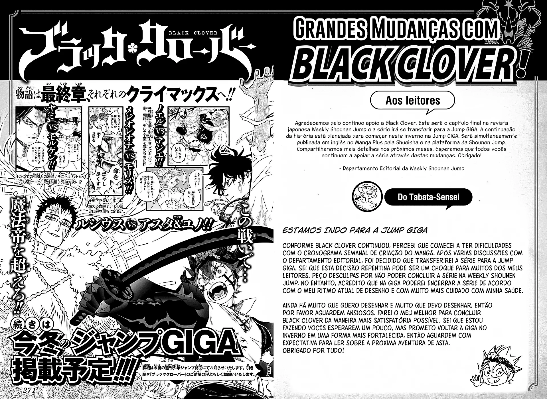 Black Clover Capítulo 285 – Brincando no inferno
