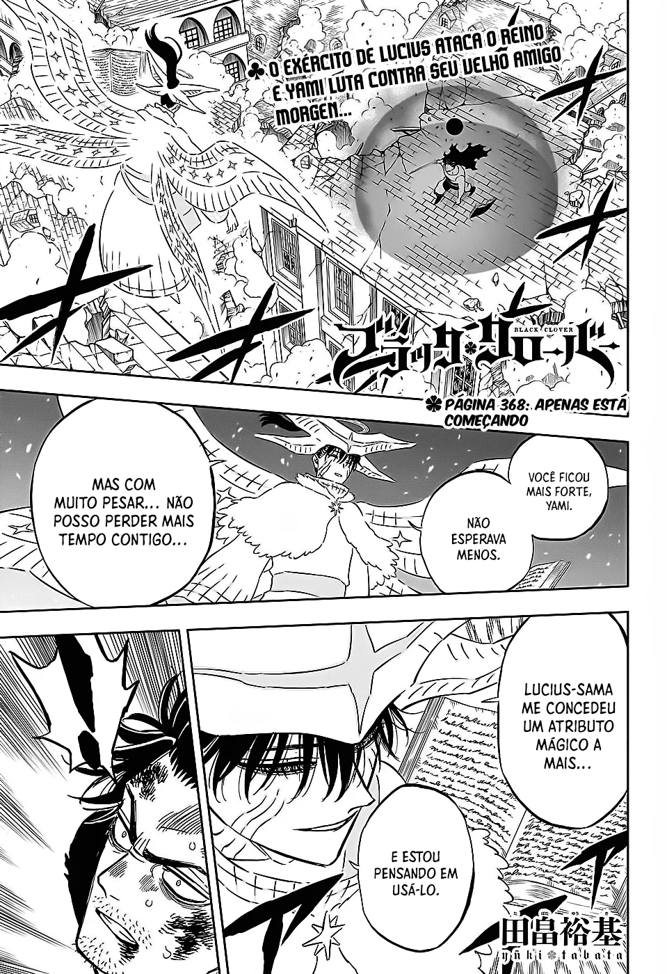 Black Clover Capítulo 285 – Brincando no inferno