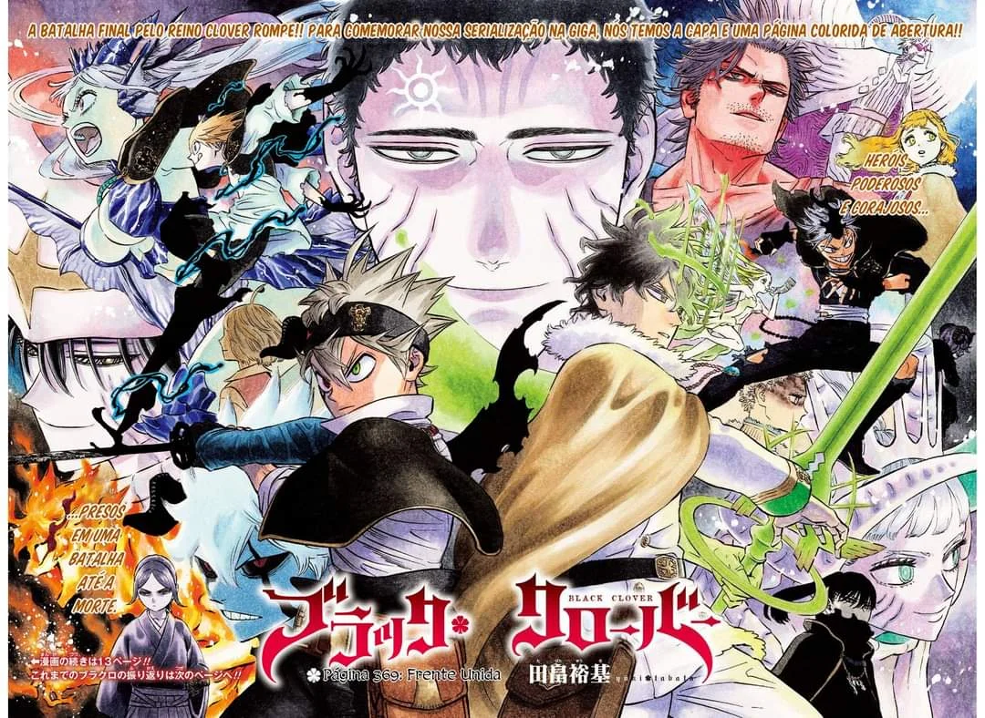 Black Clover Capítulo 285 – Brincando no inferno