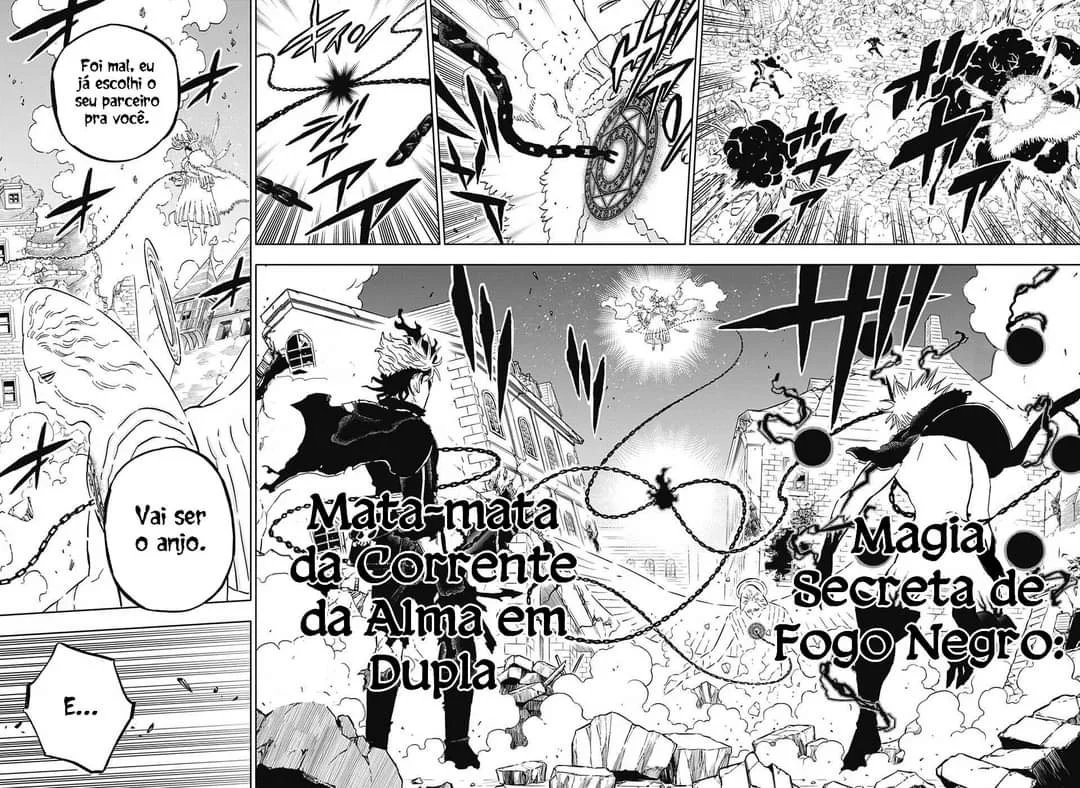 Black Clover Capítulo 285 – Brincando no inferno