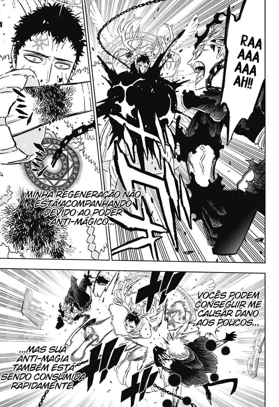 Black Clover Capítulo 285 – Brincando no inferno