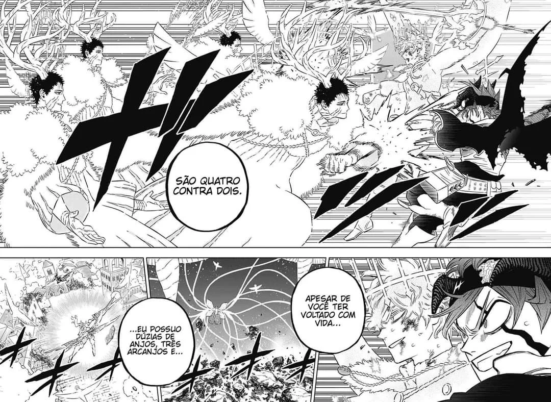 Black Clover Capítulo 285 – Brincando no inferno