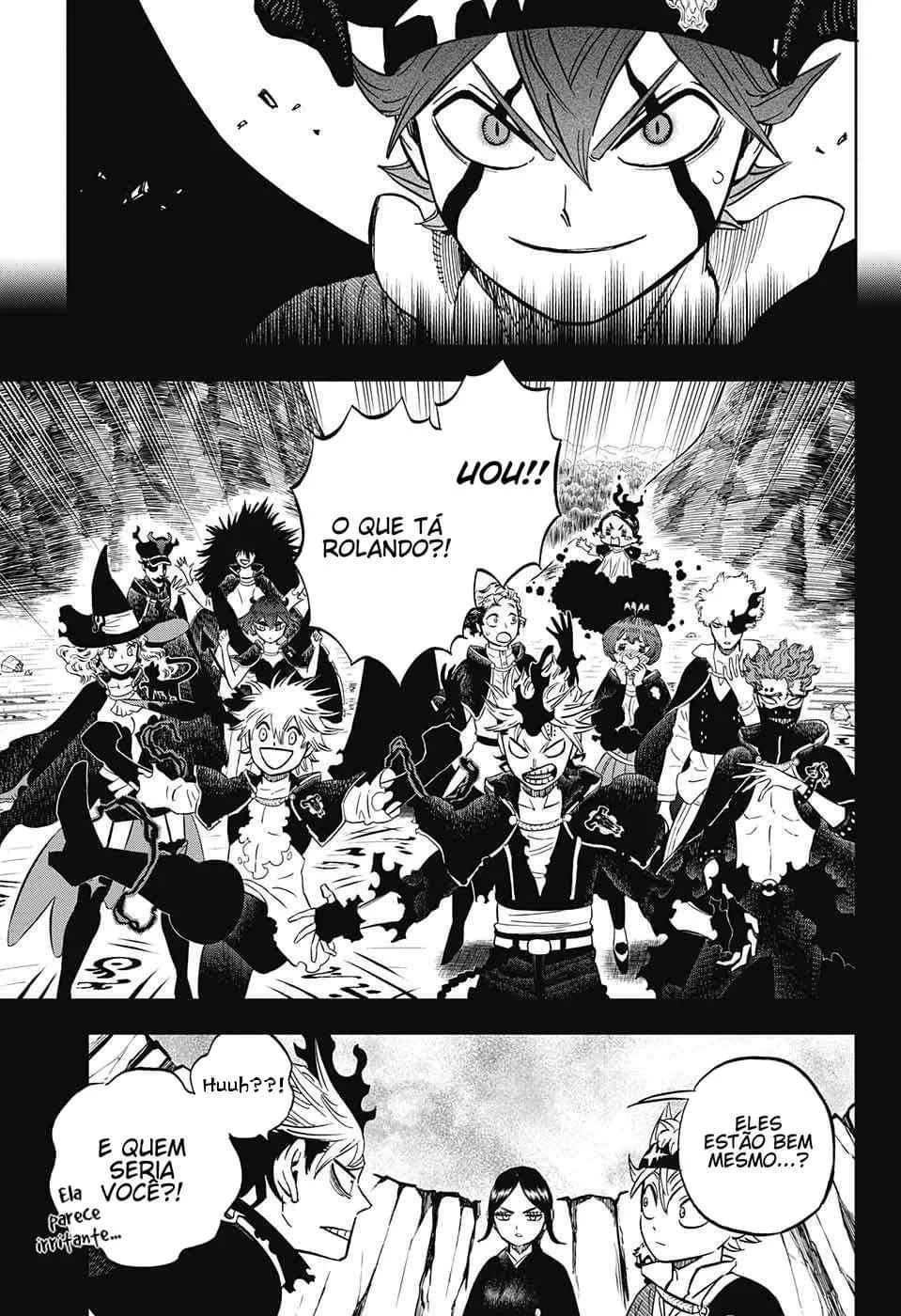 Black Clover Capítulo 285 – Brincando no inferno