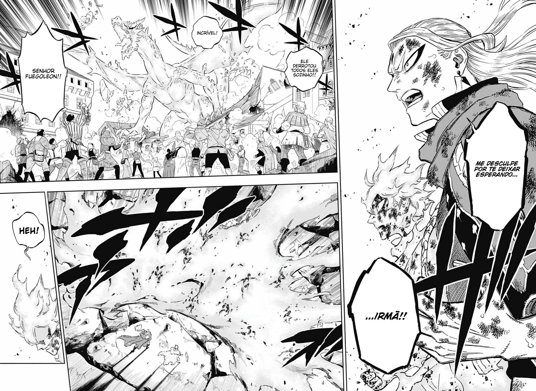 Black Clover Capítulo 285 – Brincando no inferno
