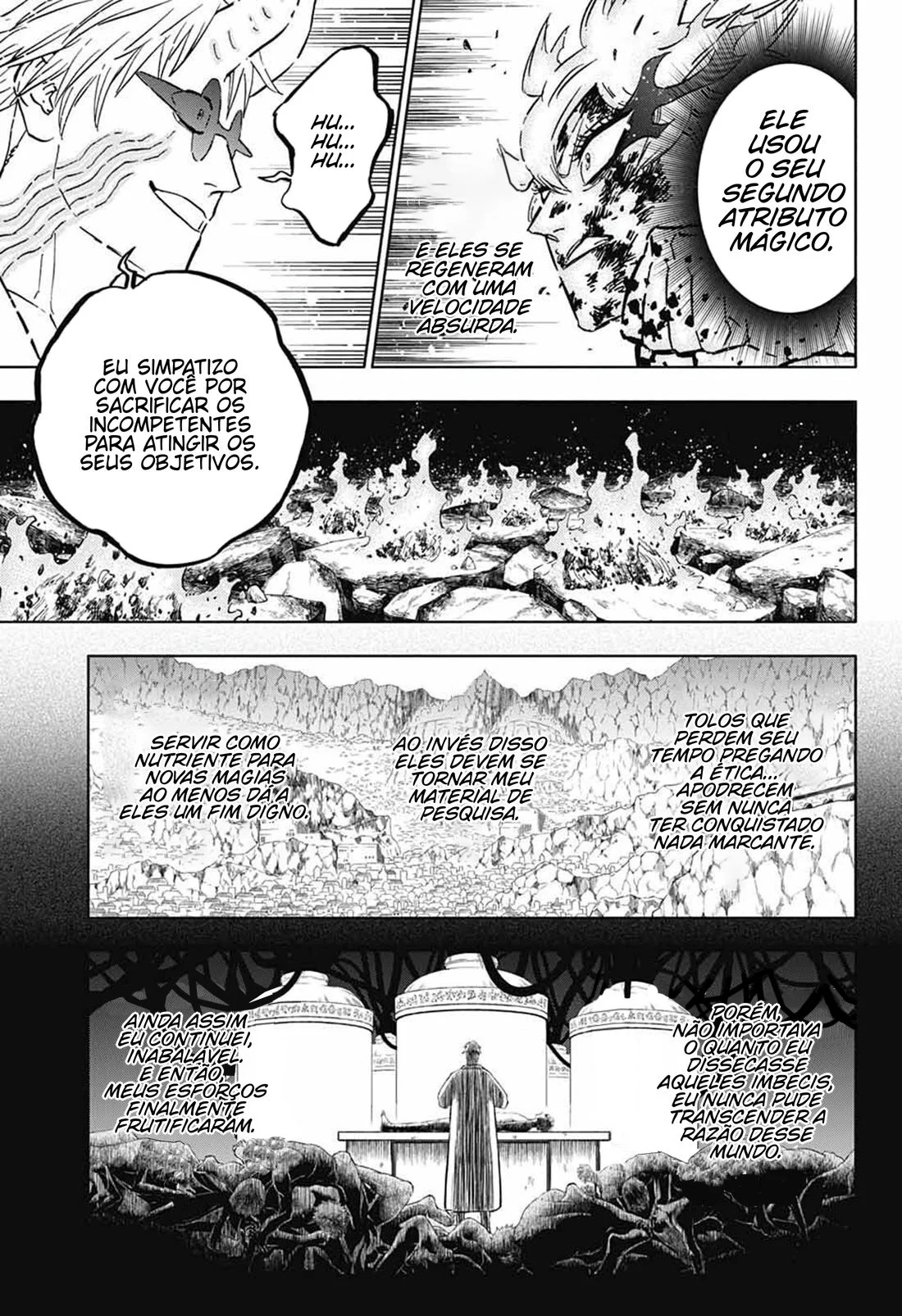 Black Clover Capítulo 285 – Brincando no inferno