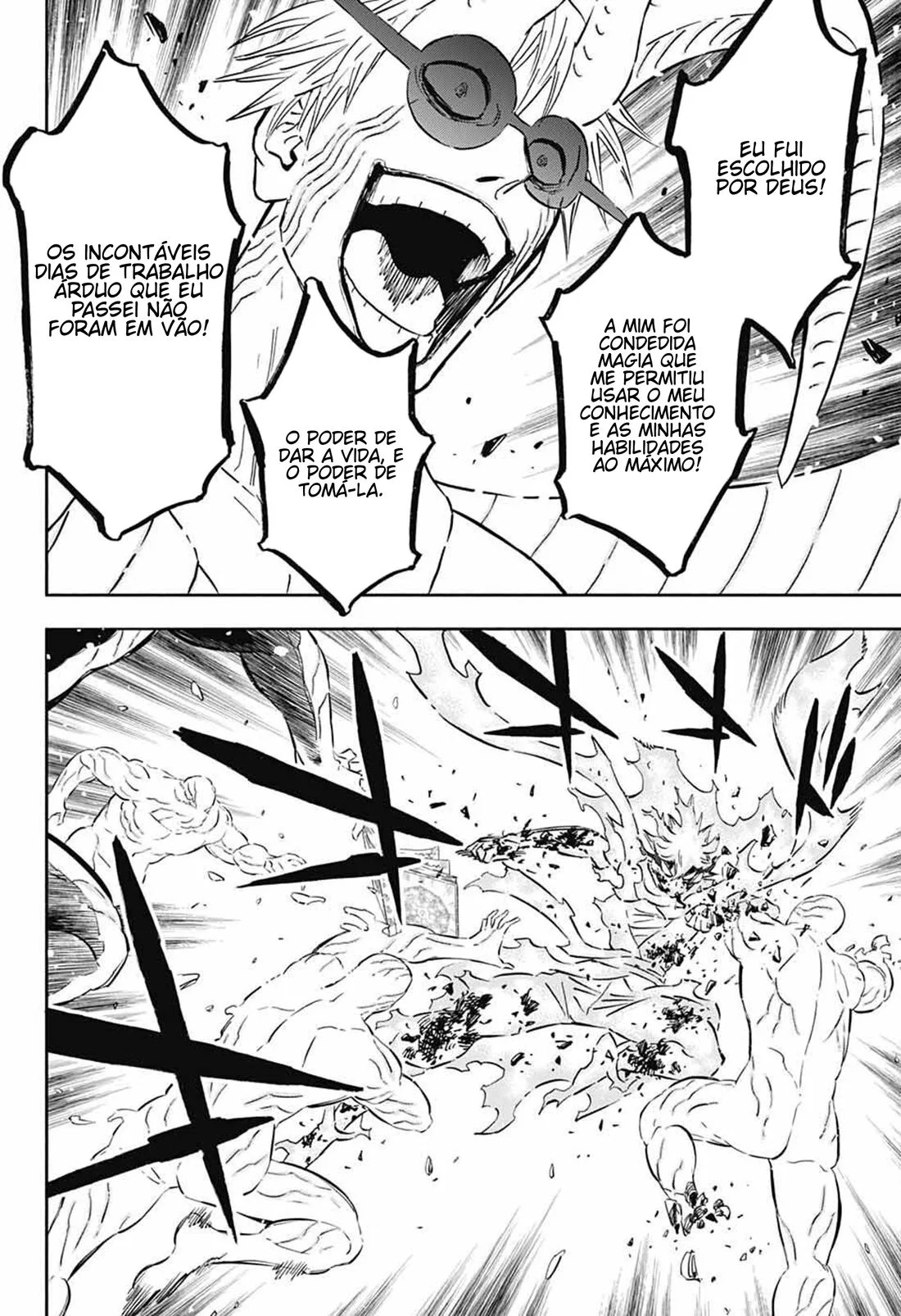 Black Clover Capítulo 285 – Brincando no inferno