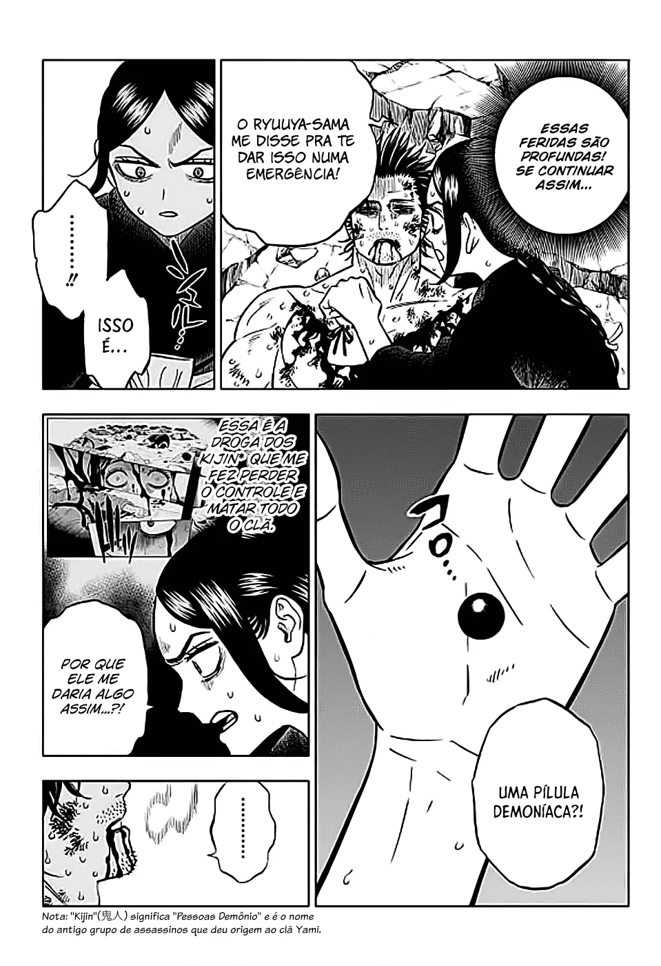Black Clover Capítulo 285 – Brincando no inferno