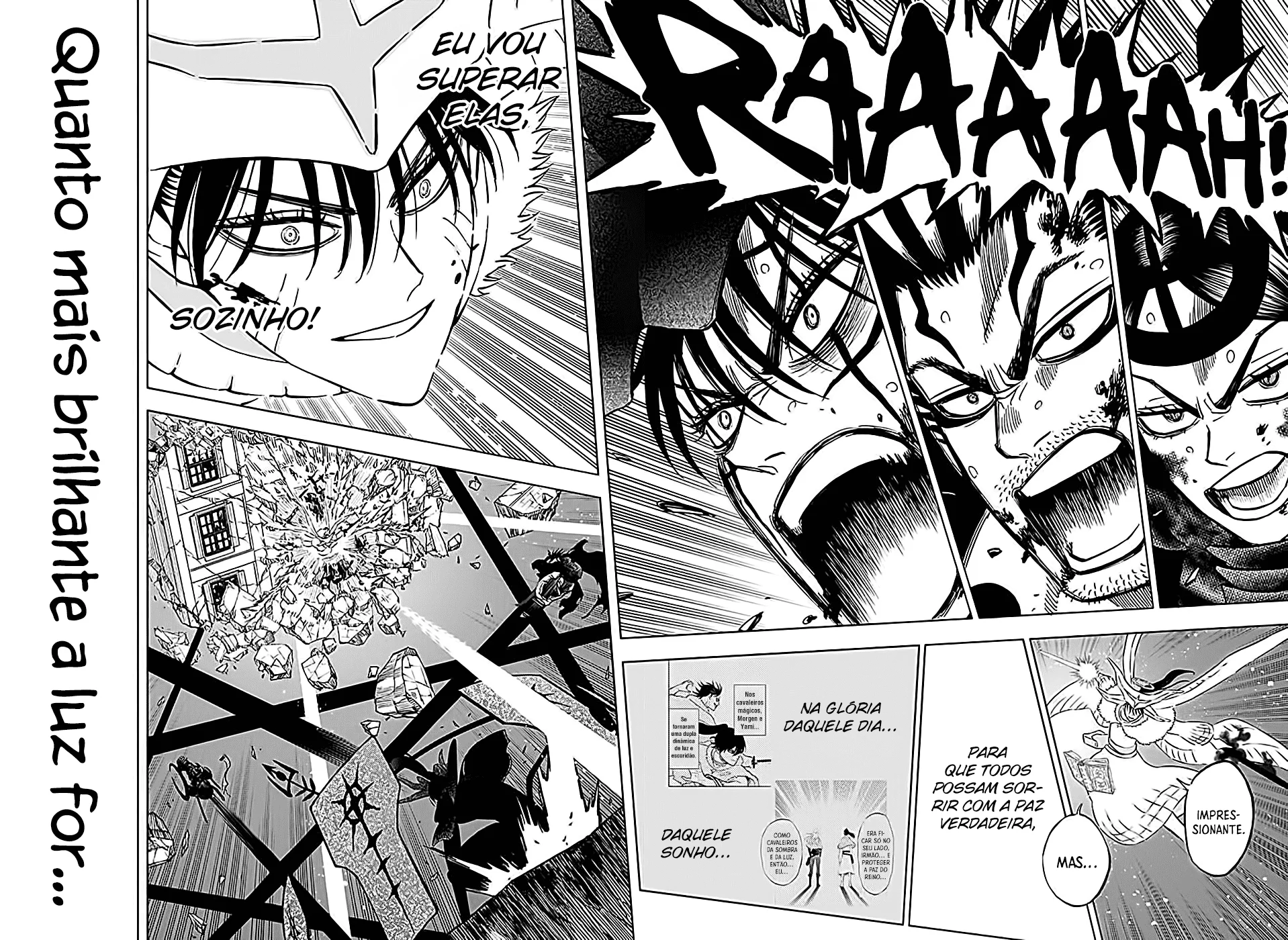 Black Clover Capítulo 285 – Brincando no inferno