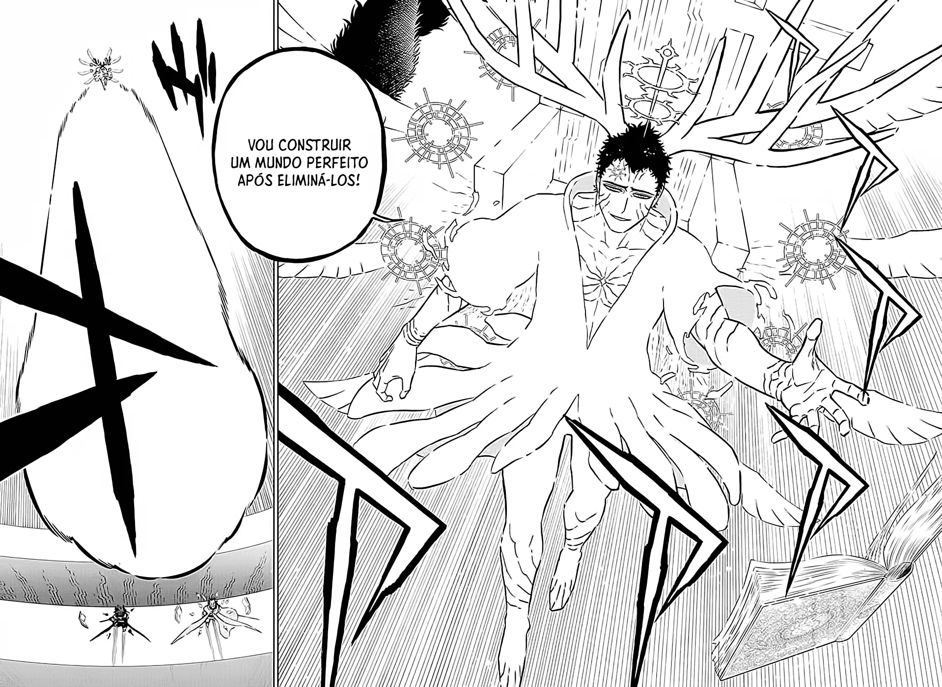 Black Clover Capítulo 285 – Brincando no inferno