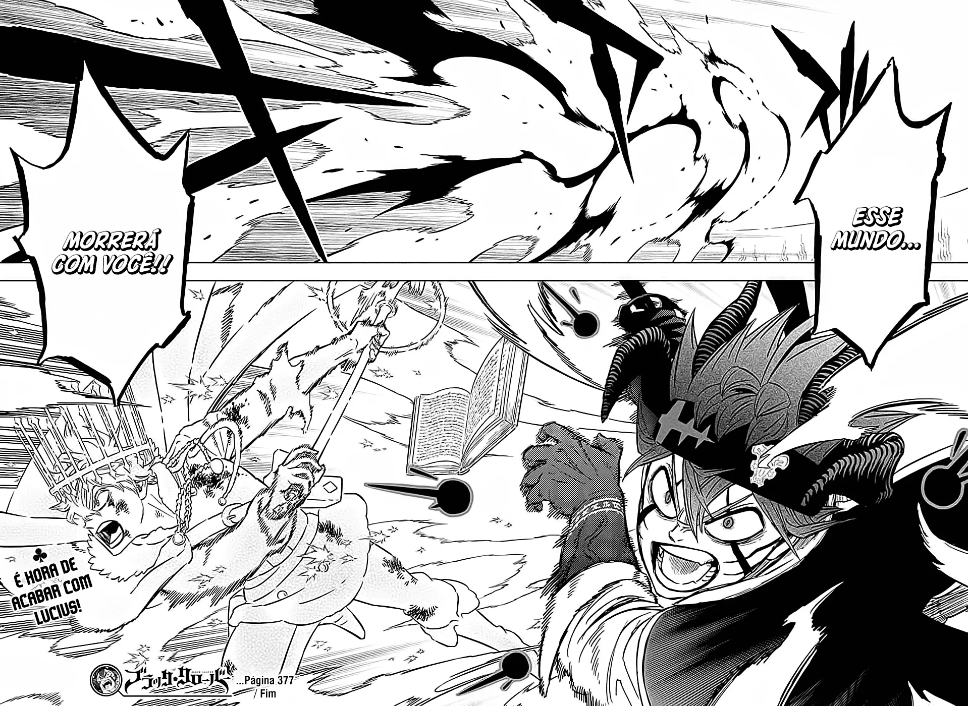 Black Clover Capítulo 285 – Brincando no inferno