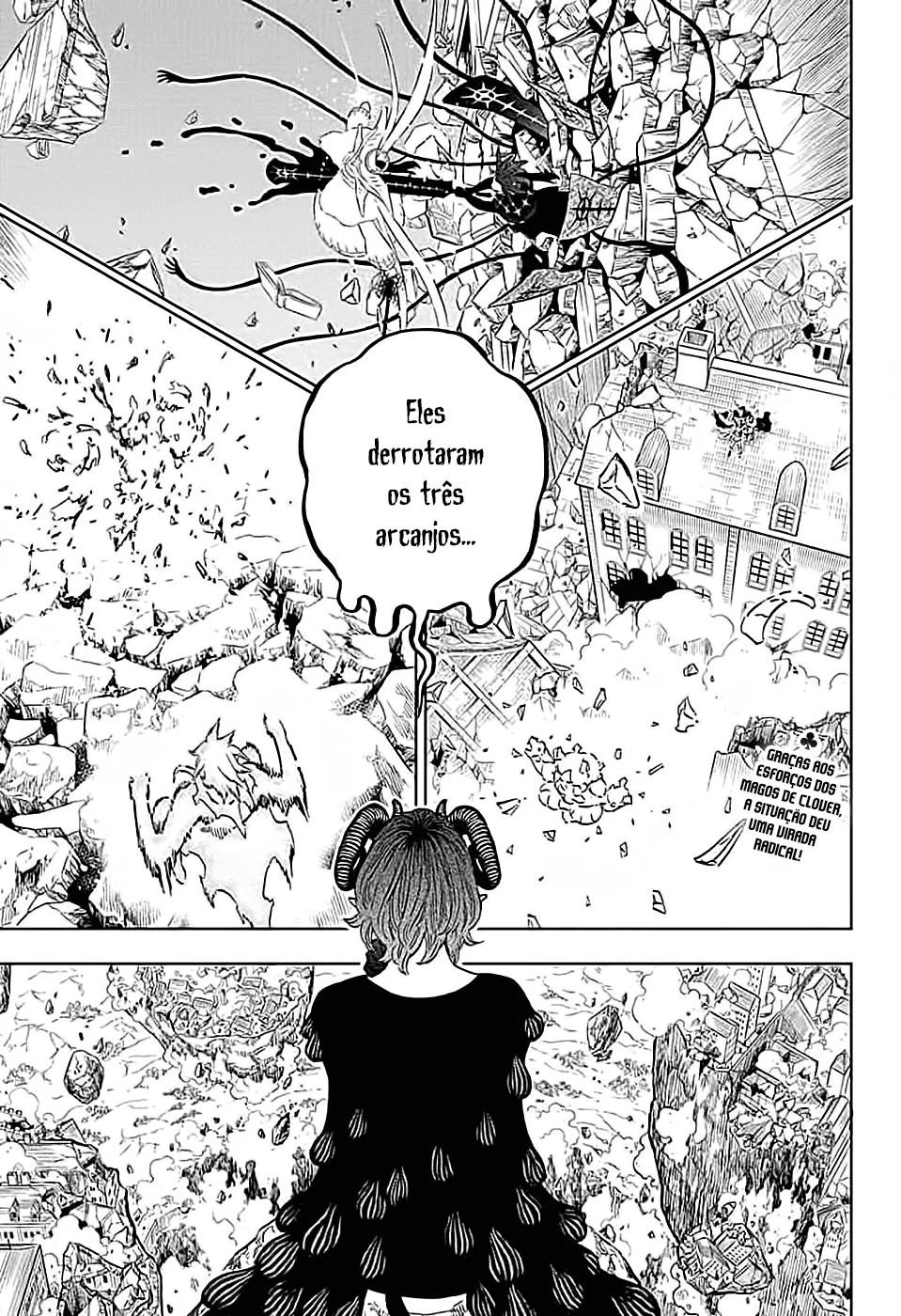 Black Clover Capítulo 285 – Brincando no inferno
