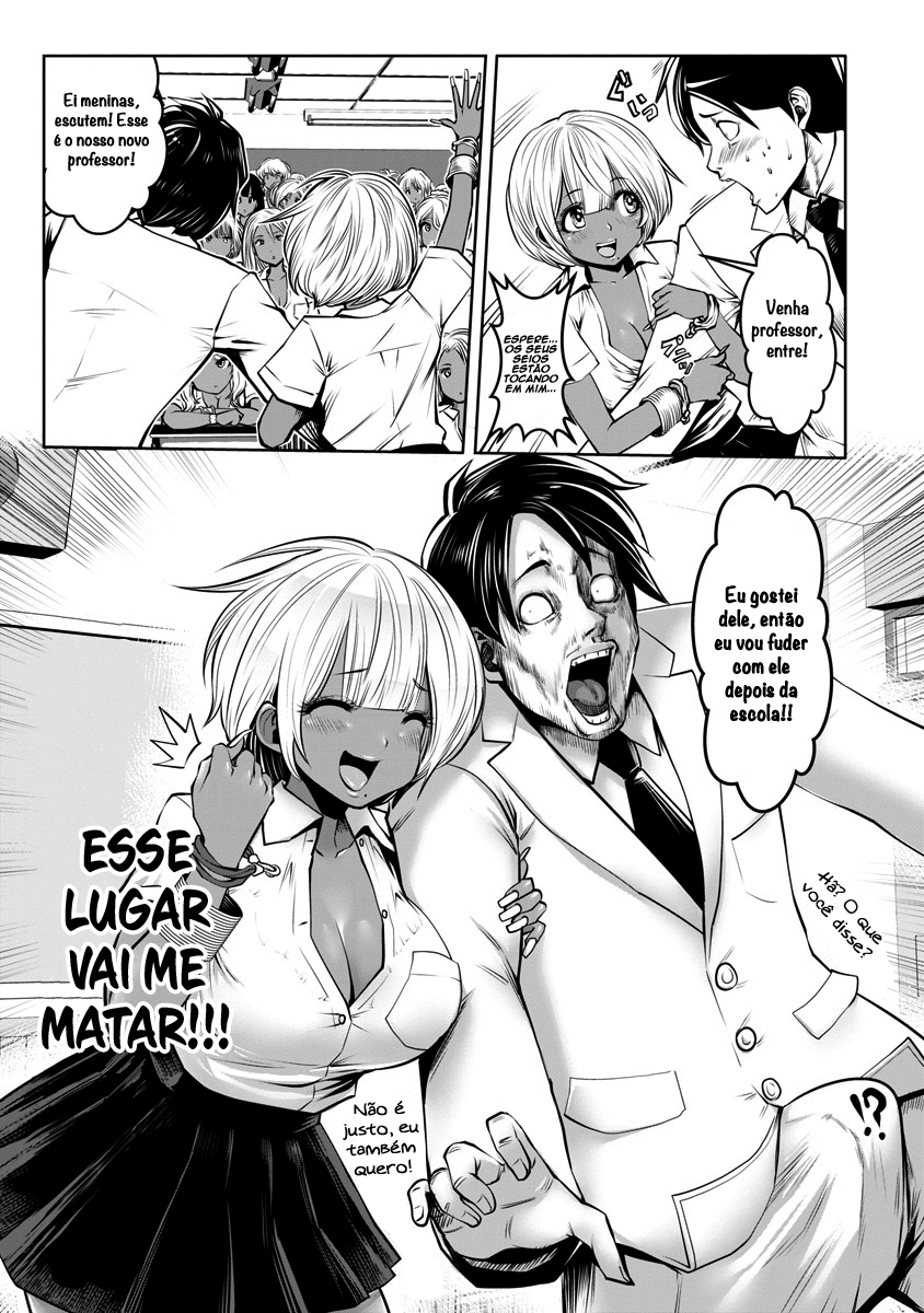 Black Gakkou ni Tsutomete Shimatta Sensei Capítulo 1