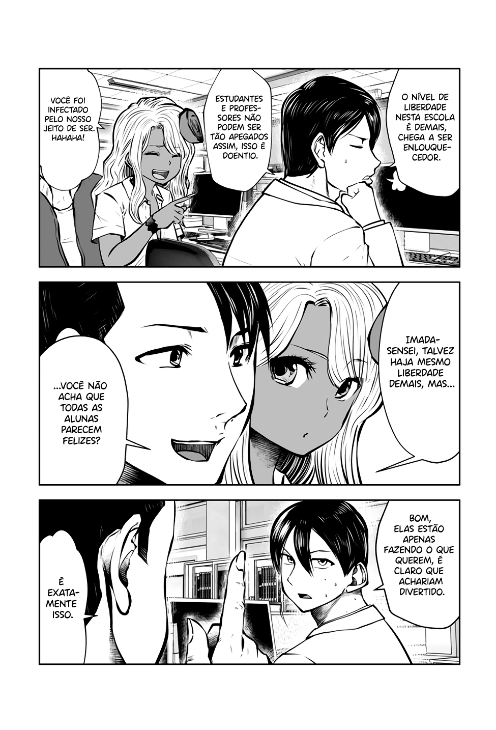 Black Gakkou ni Tsutomete Shimatta Sensei Capítulo 1