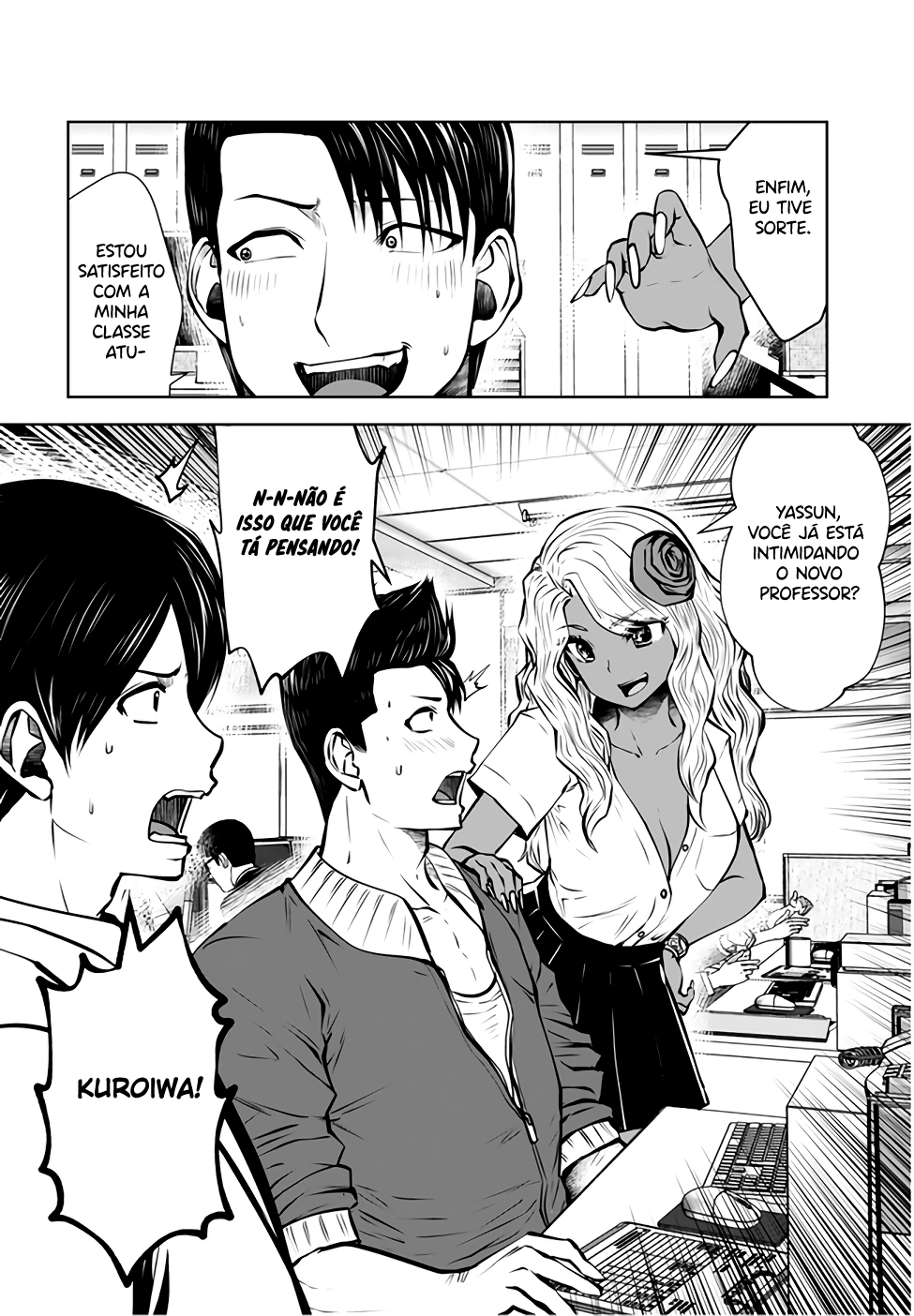 Black Gakkou ni Tsutomete Shimatta Sensei Capítulo 1