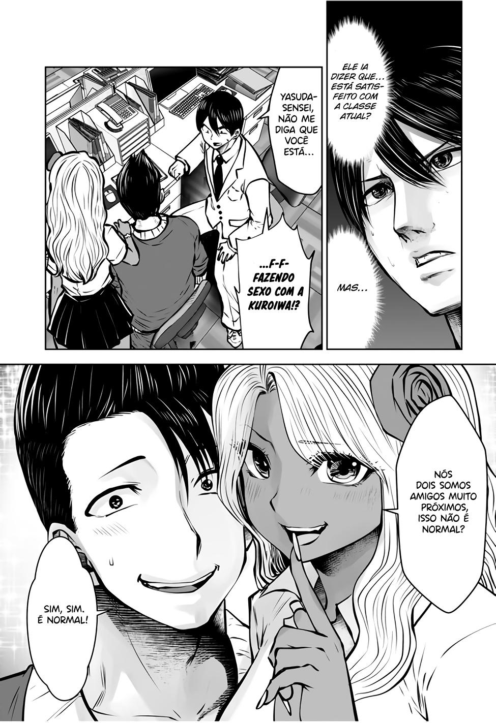 Black Gakkou ni Tsutomete Shimatta Sensei Capítulo 1