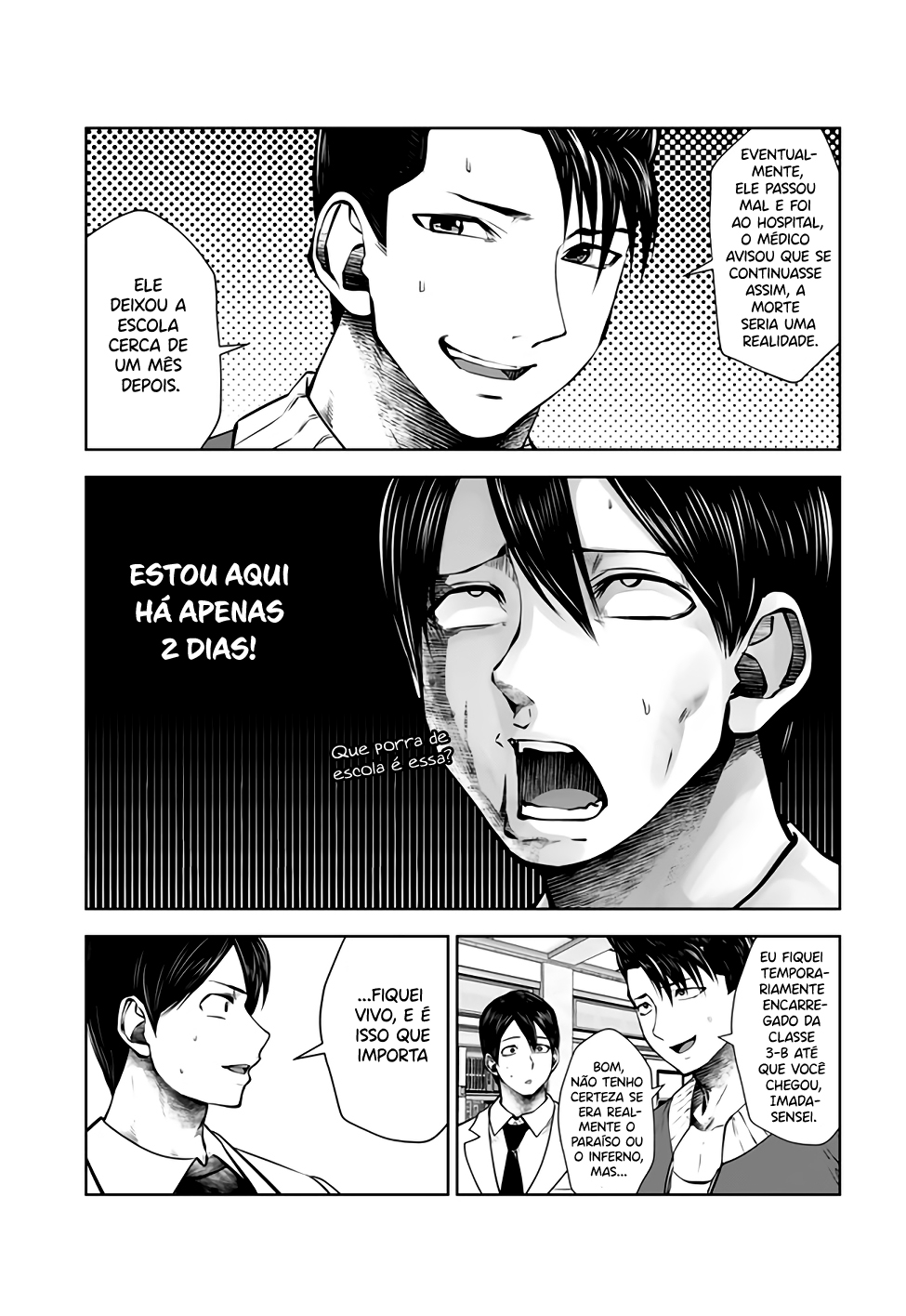 Black Gakkou ni Tsutomete Shimatta Sensei Capítulo 1
