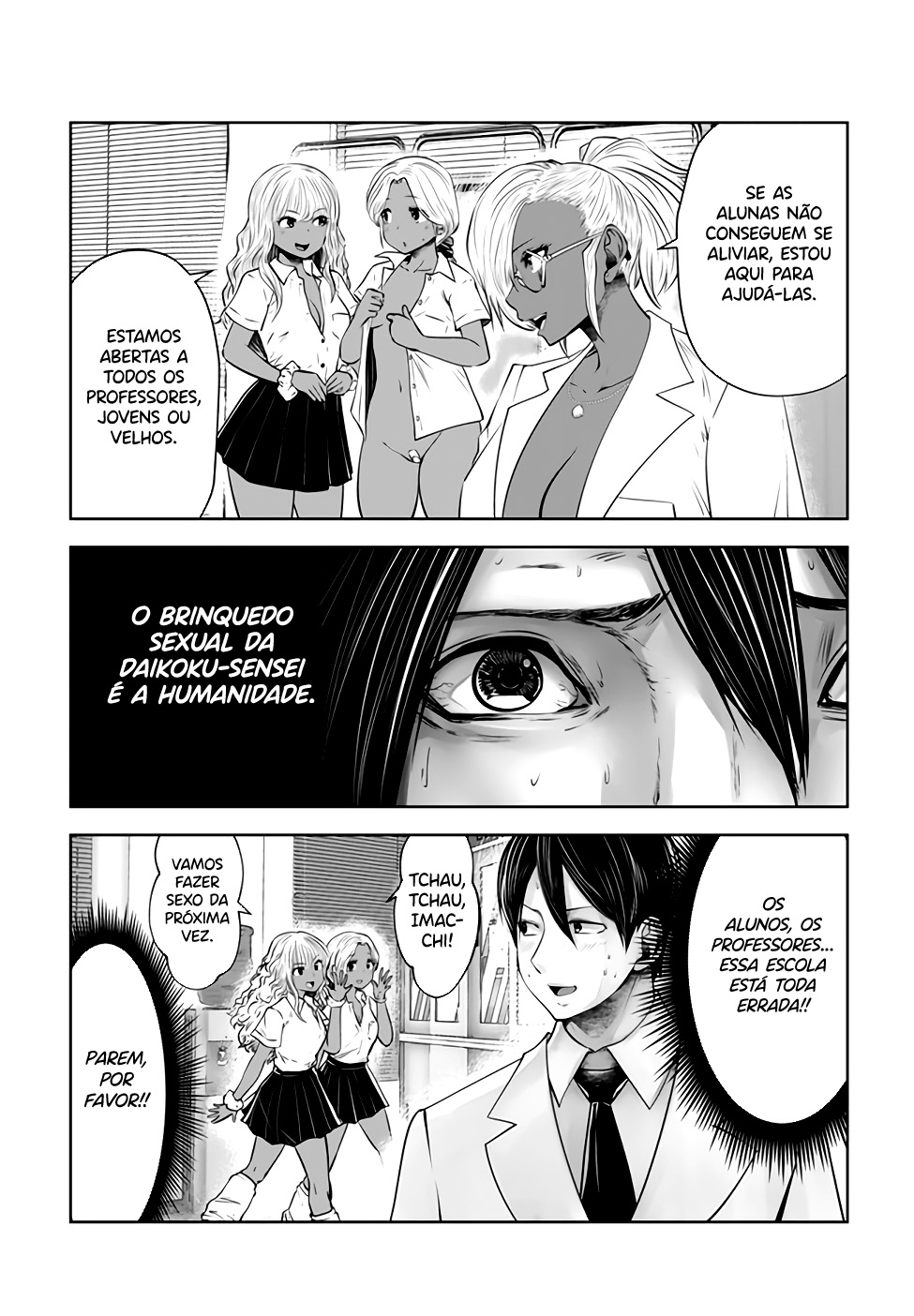 Black Gakkou ni Tsutomete Shimatta Sensei Capítulo 1