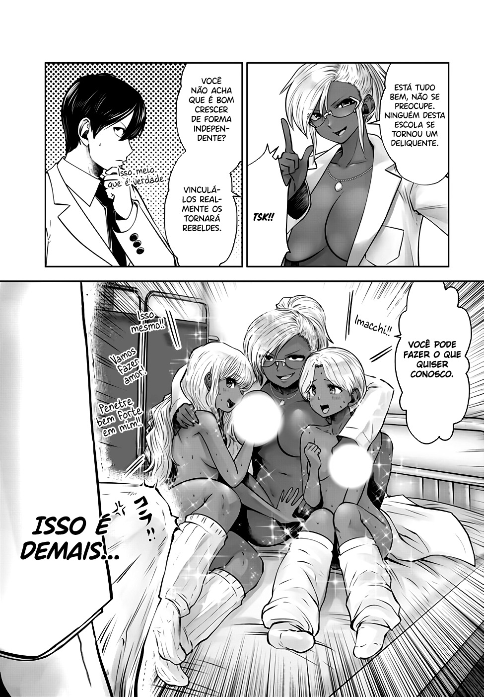 Black Gakkou ni Tsutomete Shimatta Sensei Capítulo 1