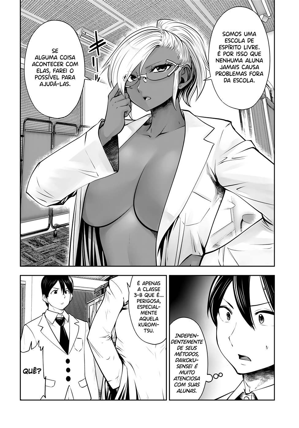 Black Gakkou ni Tsutomete Shimatta Sensei Capítulo 1