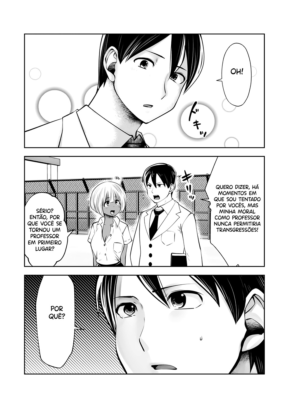 Black Gakkou ni Tsutomete Shimatta Sensei Capítulo 1
