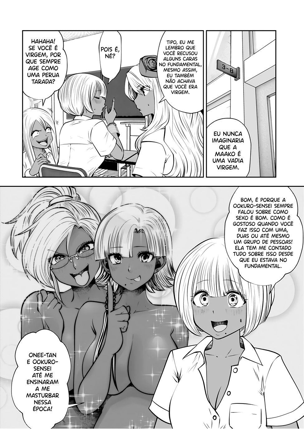 Black Gakkou ni Tsutomete Shimatta Sensei Capítulo 1