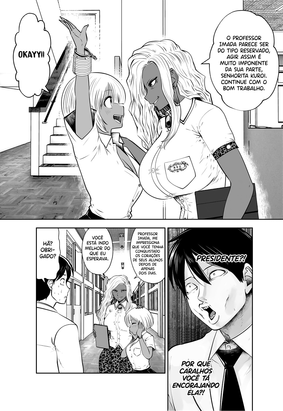 Black Gakkou ni Tsutomete Shimatta Sensei Capítulo 1