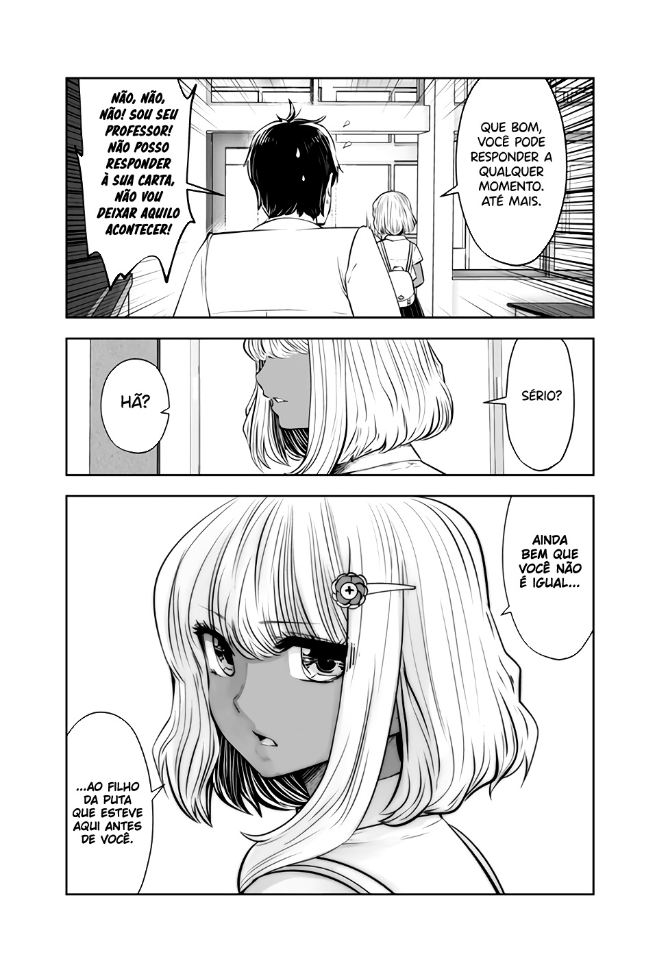 Black Gakkou ni Tsutomete Shimatta Sensei Capítulo 1