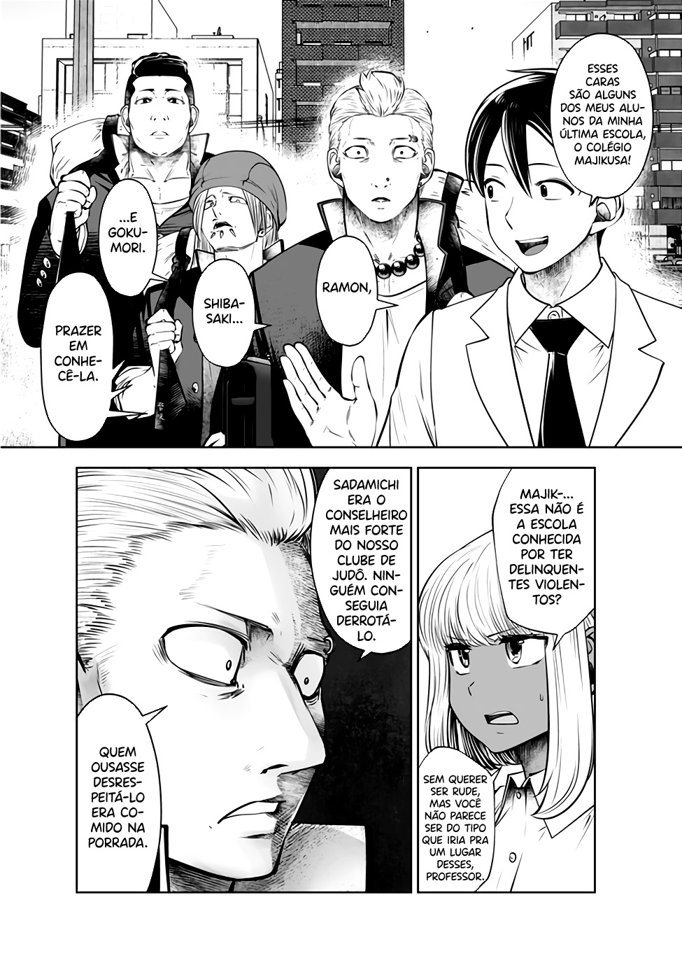 Black Gakkou ni Tsutomete Shimatta Sensei Capítulo 1