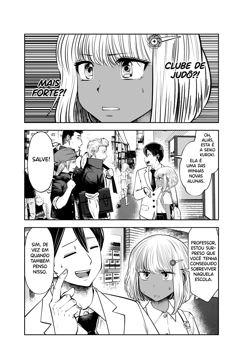Black Gakkou ni Tsutomete Shimatta Sensei Capítulo 1