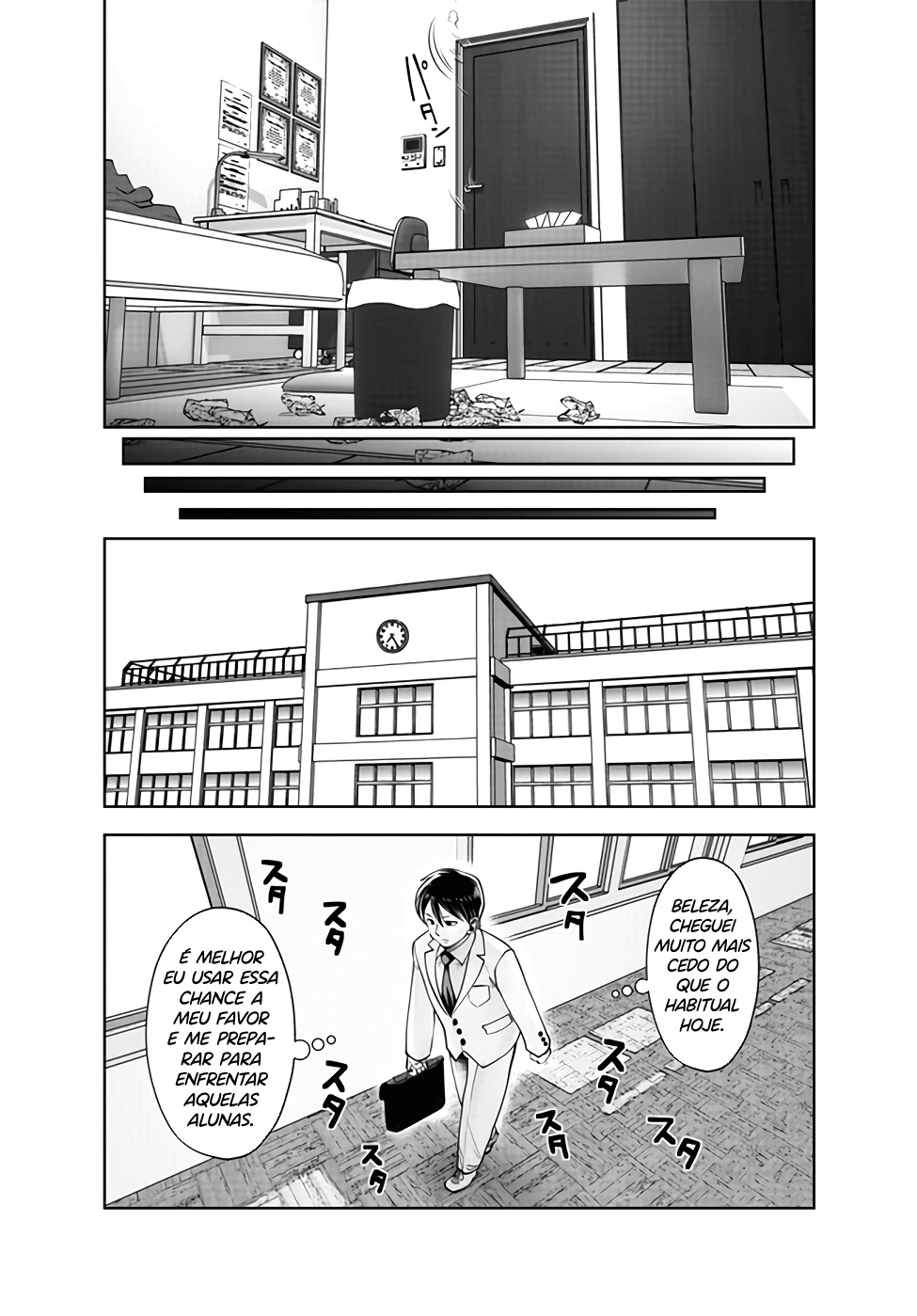 Black Gakkou ni Tsutomete Shimatta Sensei Capítulo 1