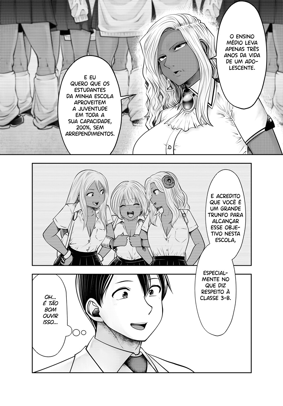 Black Gakkou ni Tsutomete Shimatta Sensei Capítulo 1