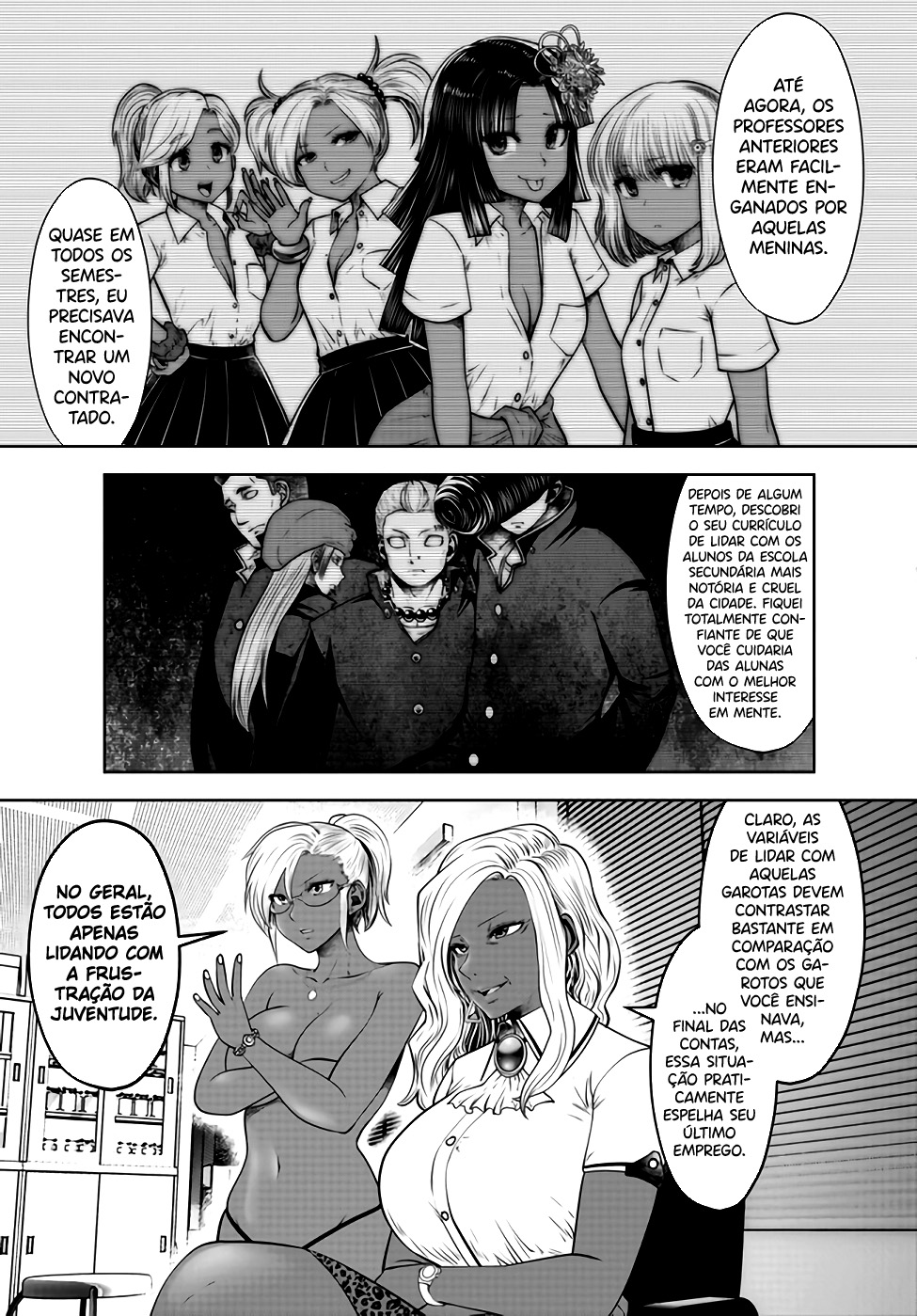 Black Gakkou ni Tsutomete Shimatta Sensei Capítulo 1