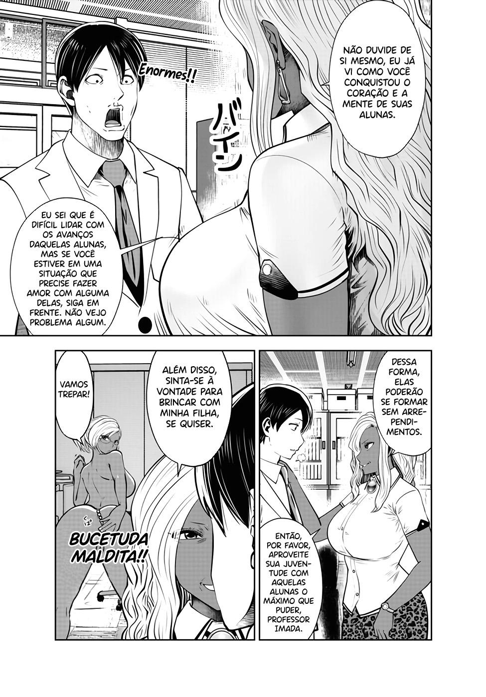 Black Gakkou ni Tsutomete Shimatta Sensei Capítulo 1