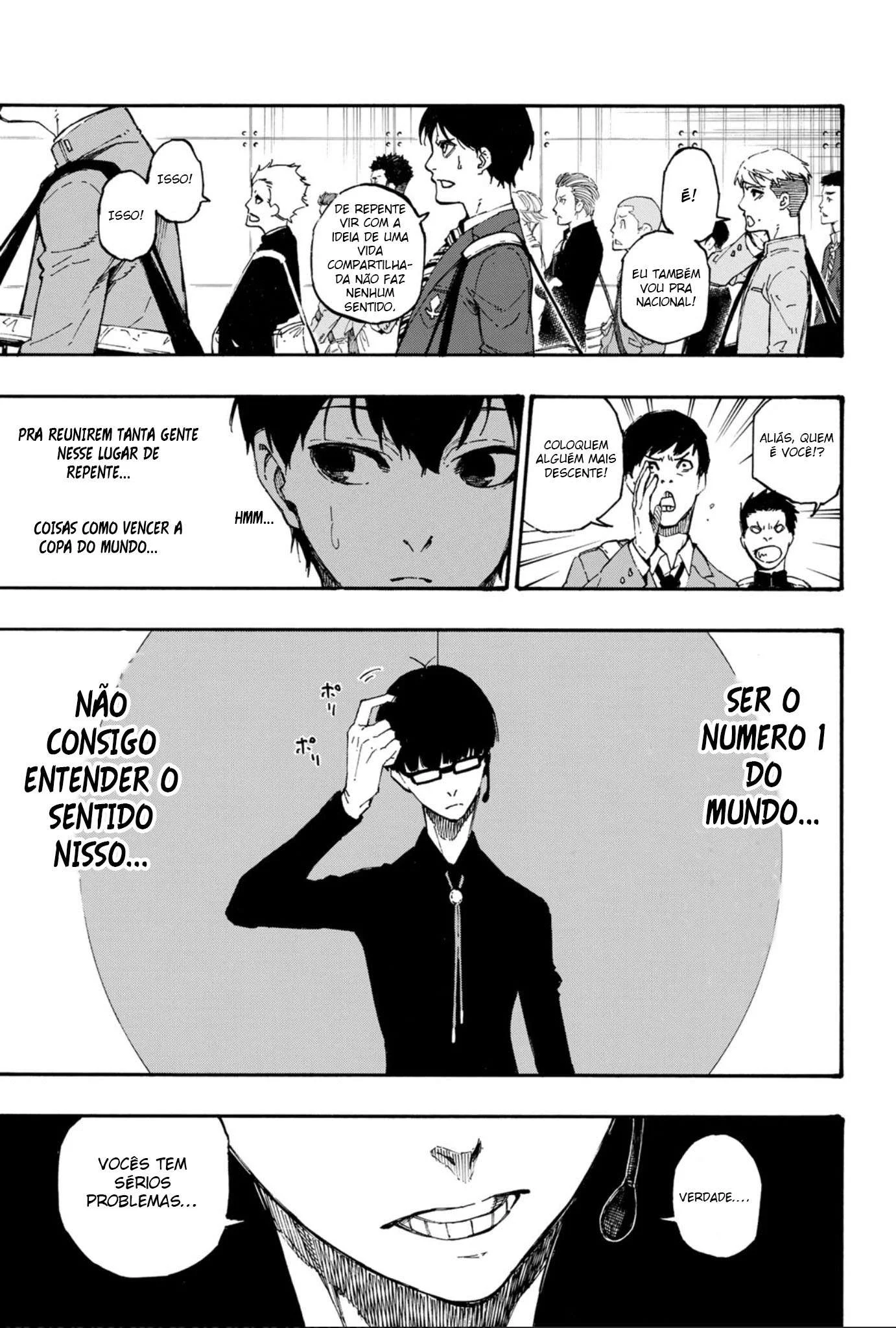 Blue Lock Capítulo 1 – Sonho