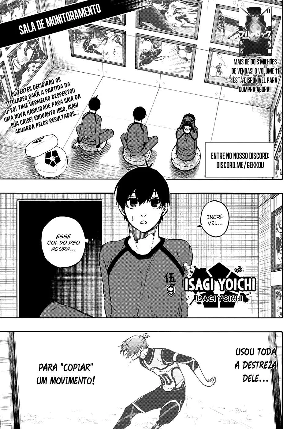 Blue Lock Capítulo 1 – Sonho