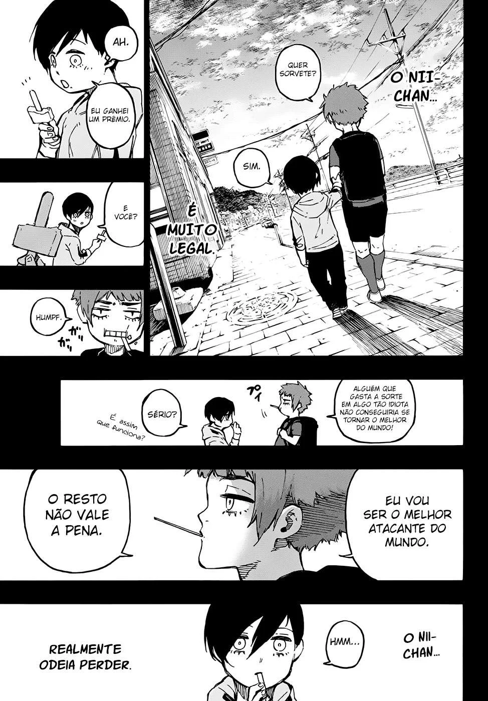 Blue Lock Capítulo 1 – Sonho