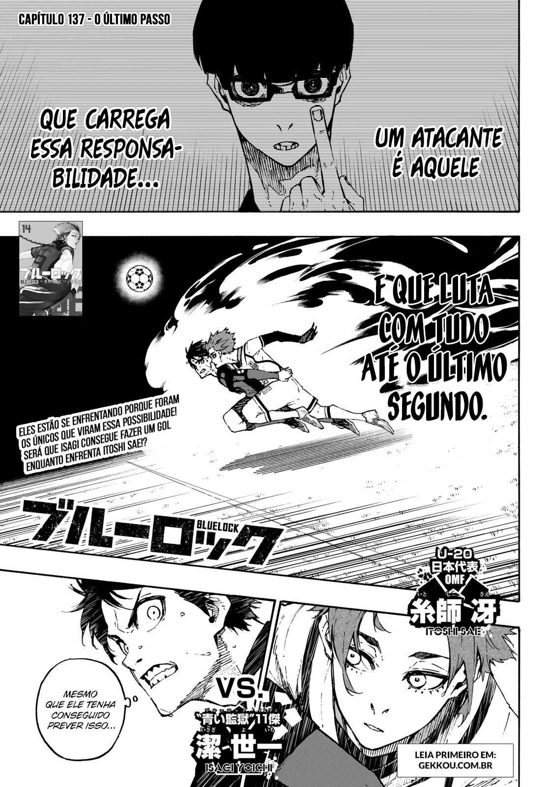Blue Lock Capítulo 1 – Sonho