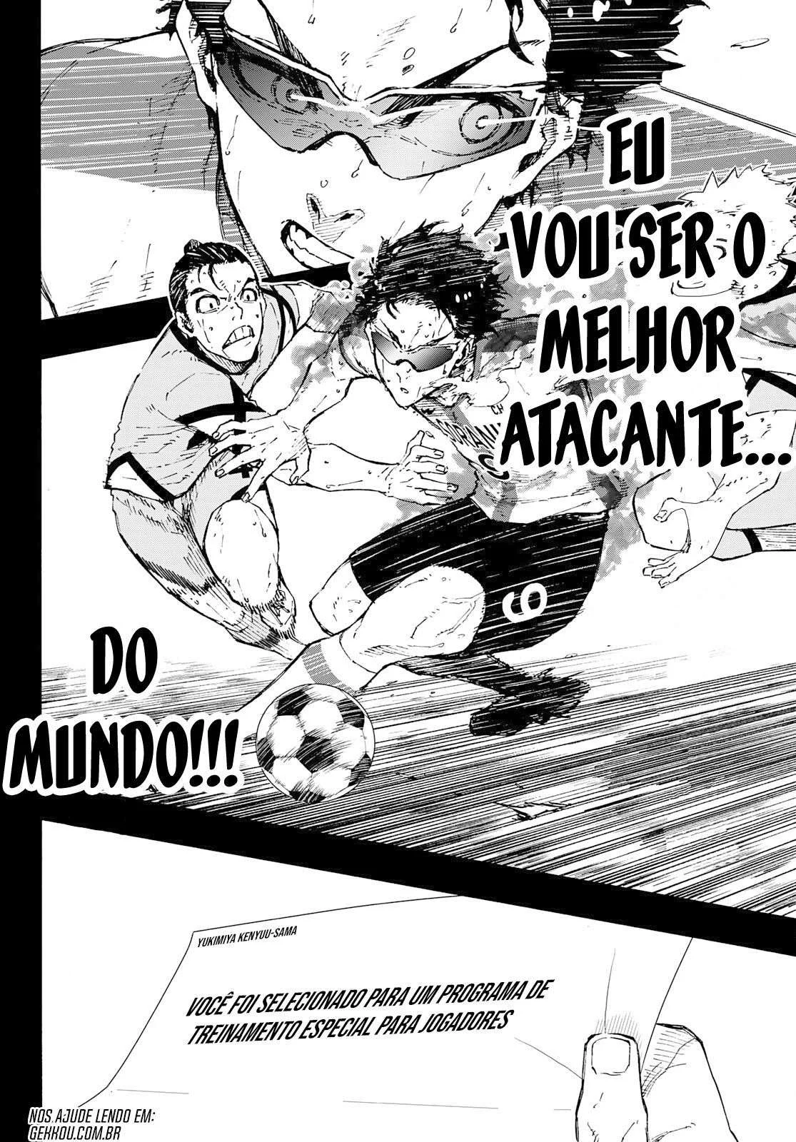 Blue Lock Capítulo 1 – Sonho