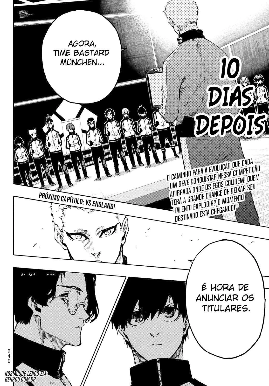 Blue Lock Capítulo 1 – Sonho