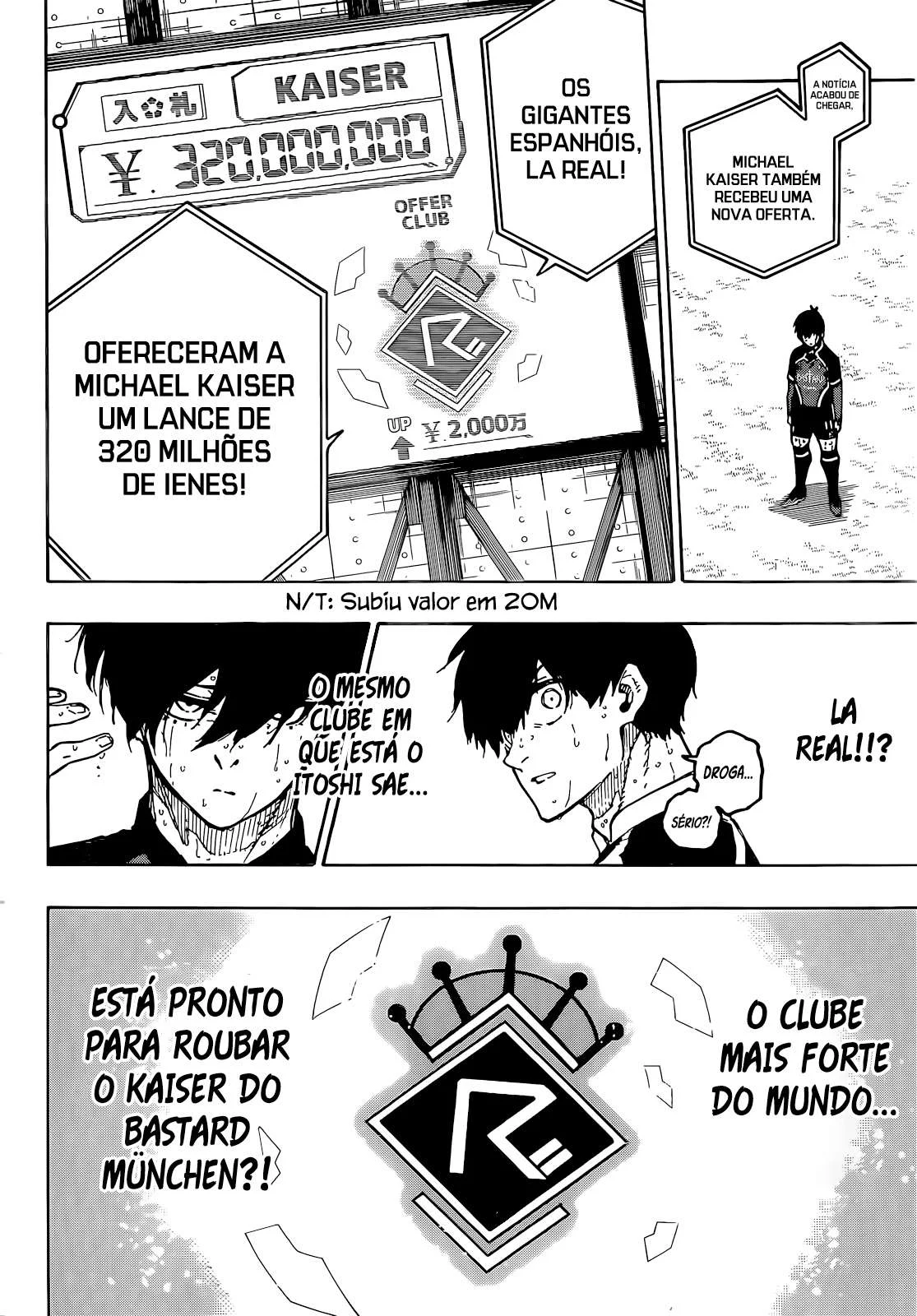 Blue Lock Capítulo 1 – Sonho