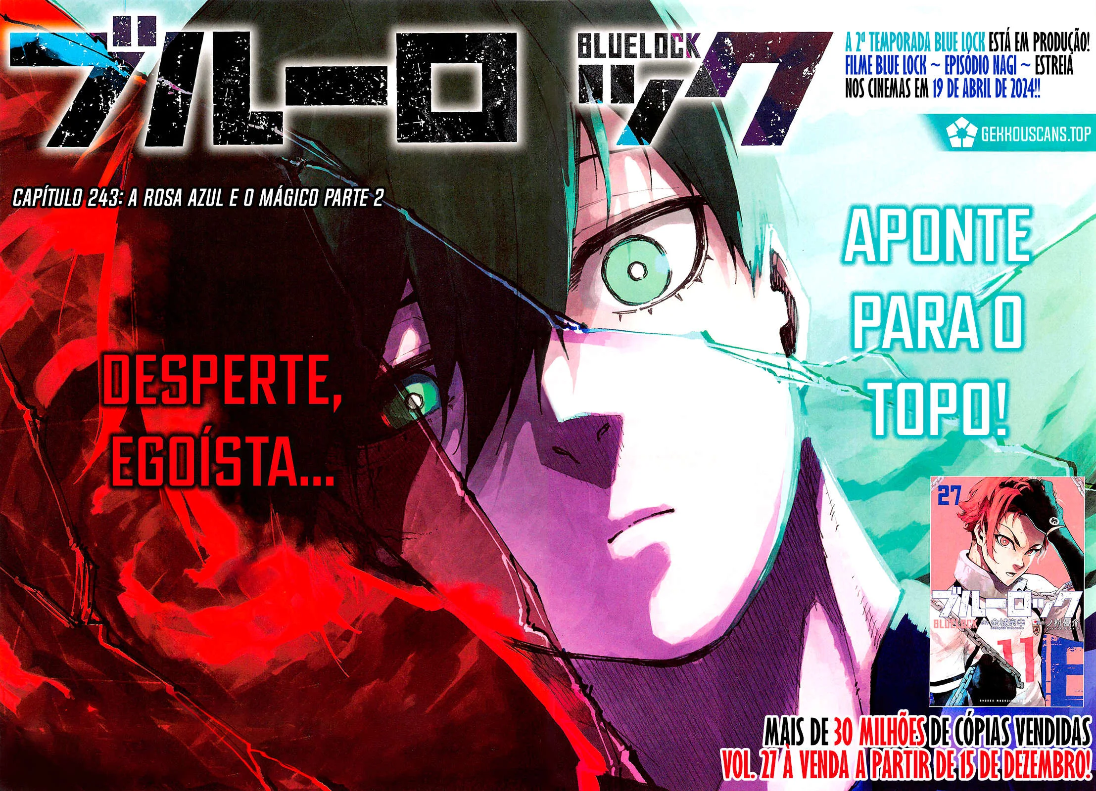 Blue Lock Capítulo 1 – Sonho
