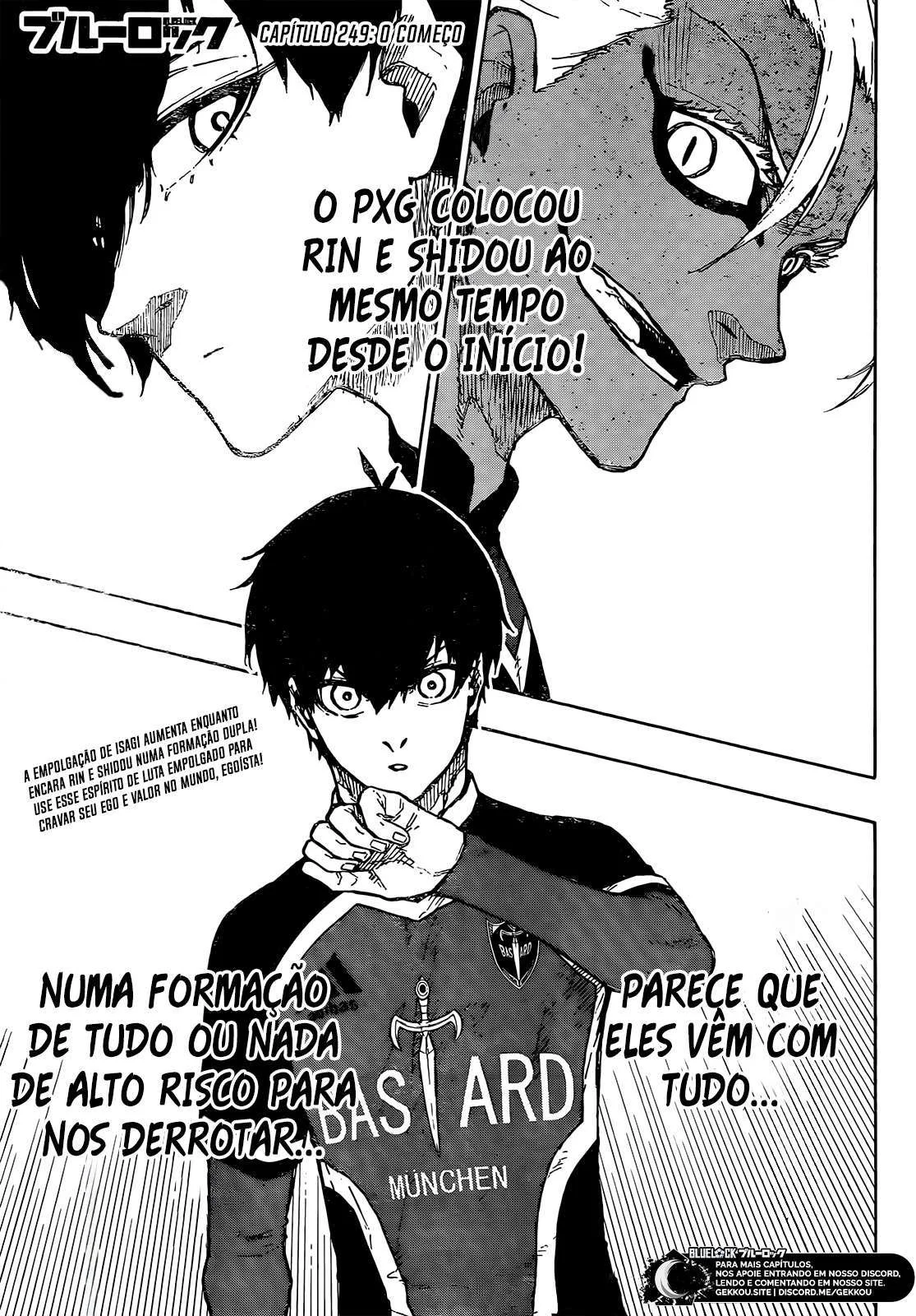 Blue Lock Capítulo 1 – Sonho