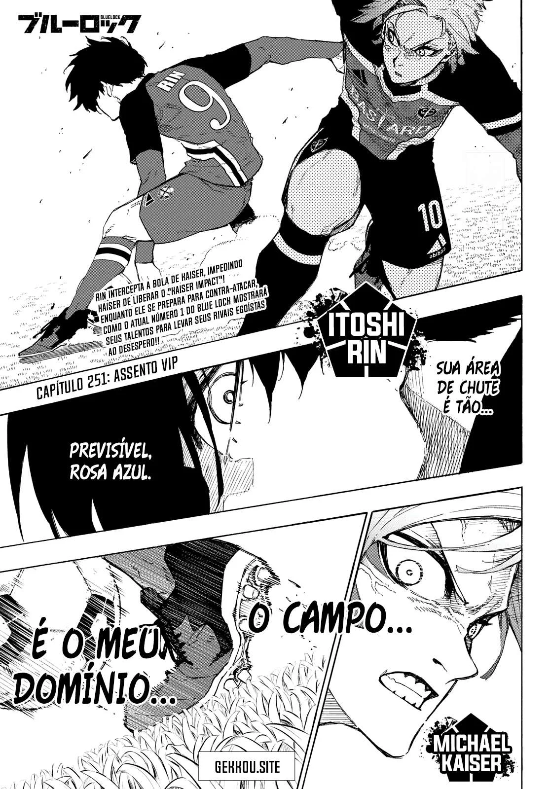 Blue Lock Capítulo 1 – Sonho