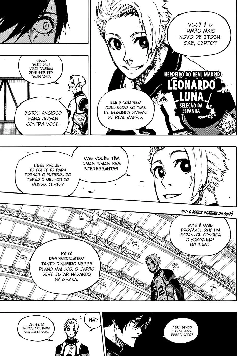 Blue Lock Capítulo 1 – Sonho