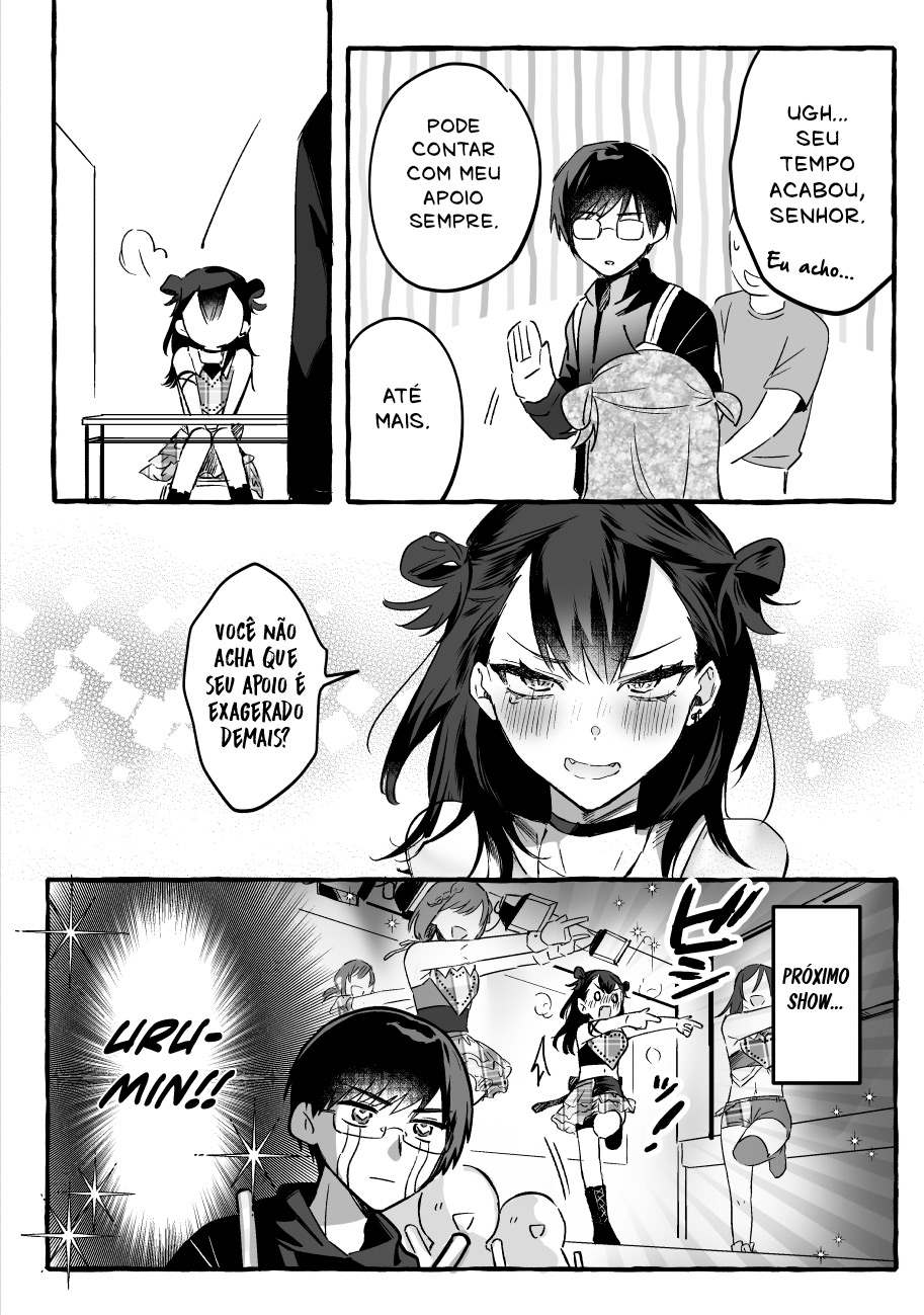 Damedol to Sekai ni Hitori Dake no Fan (Versão do Twitter) Capítulo 1
