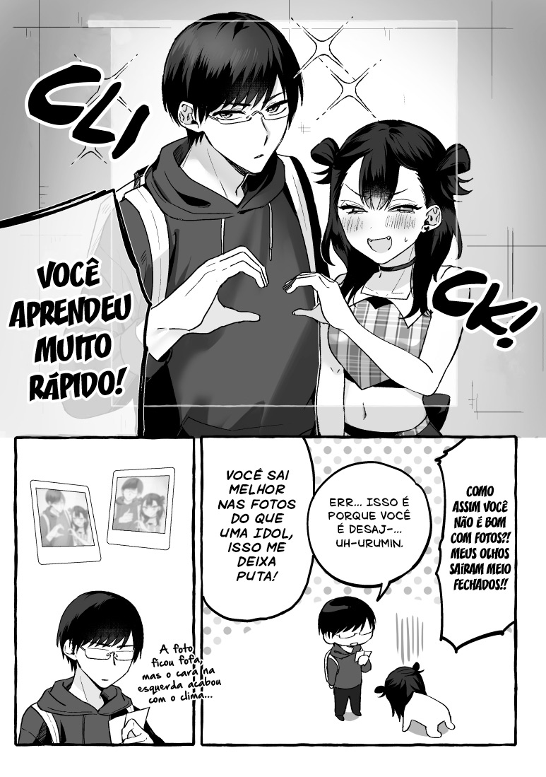 Damedol to Sekai ni Hitori Dake no Fan (Versão do Twitter) Capítulo 1