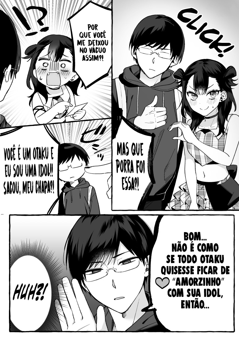 Damedol to Sekai ni Hitori Dake no Fan (Versão do Twitter) Capítulo 1