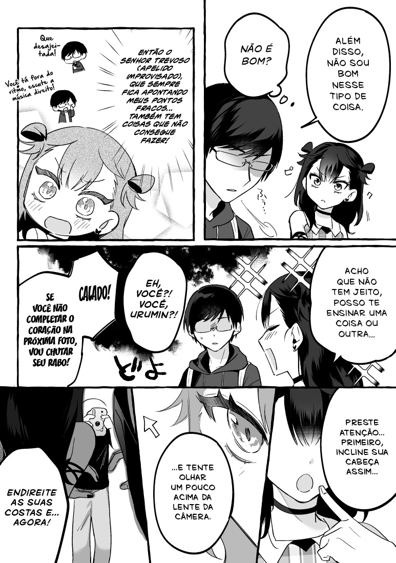 Damedol to Sekai ni Hitori Dake no Fan (Versão do Twitter) Capítulo 1