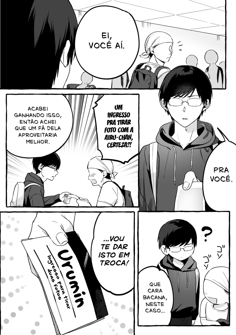Damedol to Sekai ni Hitori Dake no Fan (Versão do Twitter) Capítulo 1