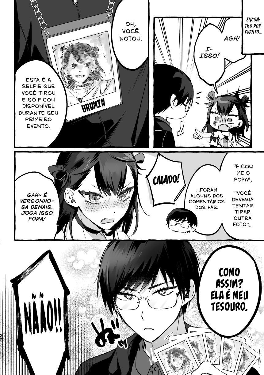 Damedol to Sekai ni Hitori Dake no Fan (Versão do Twitter) Capítulo 1